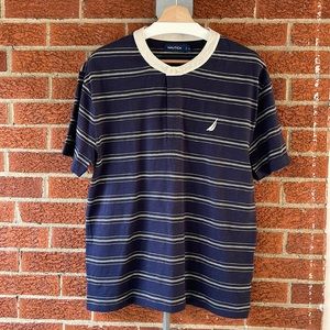 Nautical men Navy T-shirts size M